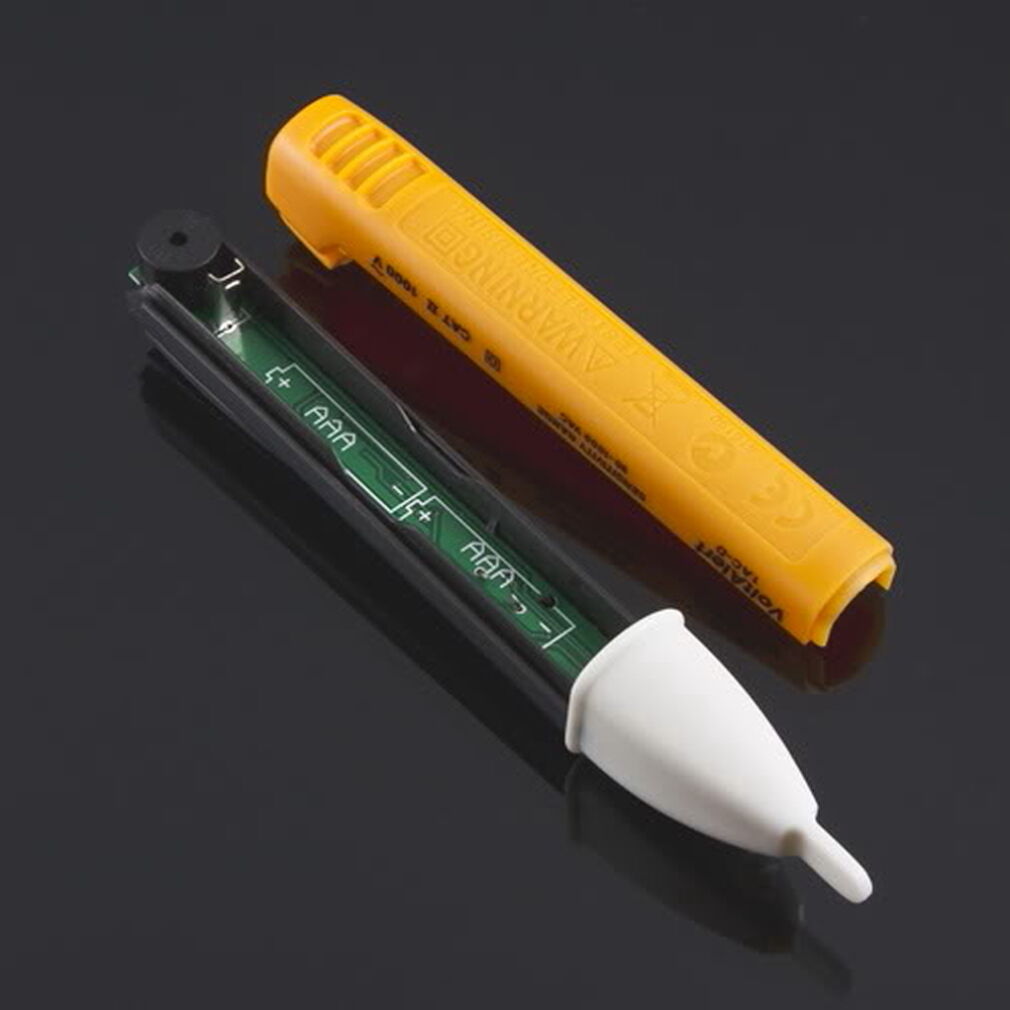 2x AC Power Outlet Voltag Sensor Tester Pen LED light indicator 90-1000V