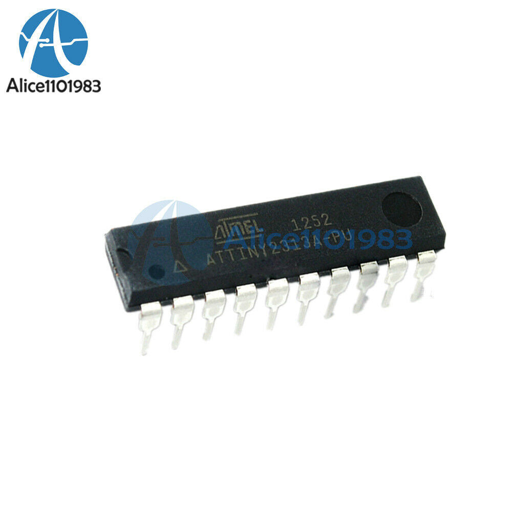 2PCS ATMEL ATTINY 2313 ATTINY2313-20PU DIP-20 MCU AVR CHIP IC