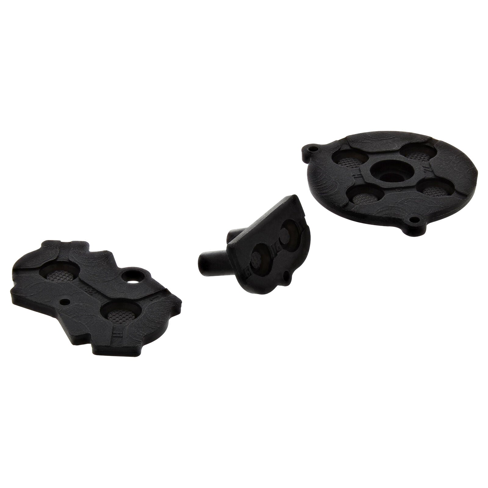 Rubber buttons for Game Boy Advance conductive pad contacts GBA black | ZedLabz