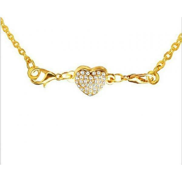 4 sets heart jewelry magnetic clasps clasp magnet chain clasp for