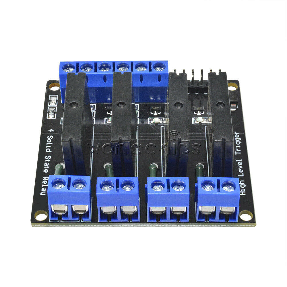 5V 4 Channel SSR Solid State Relay Module With fuse for Arduino uno MEGA2560 R3