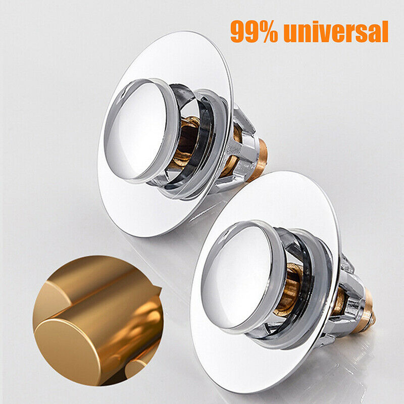 Universal Basin Pop-up Drain Filter Hair Catcher Bath Stopper Sink Strainer Plug