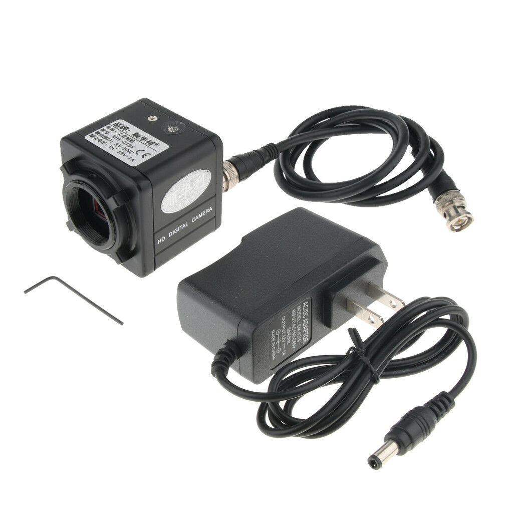 MagiDeal 1200 TVL 1/3" HD Industrial Digital CCD Camera BNC/AV Color Video