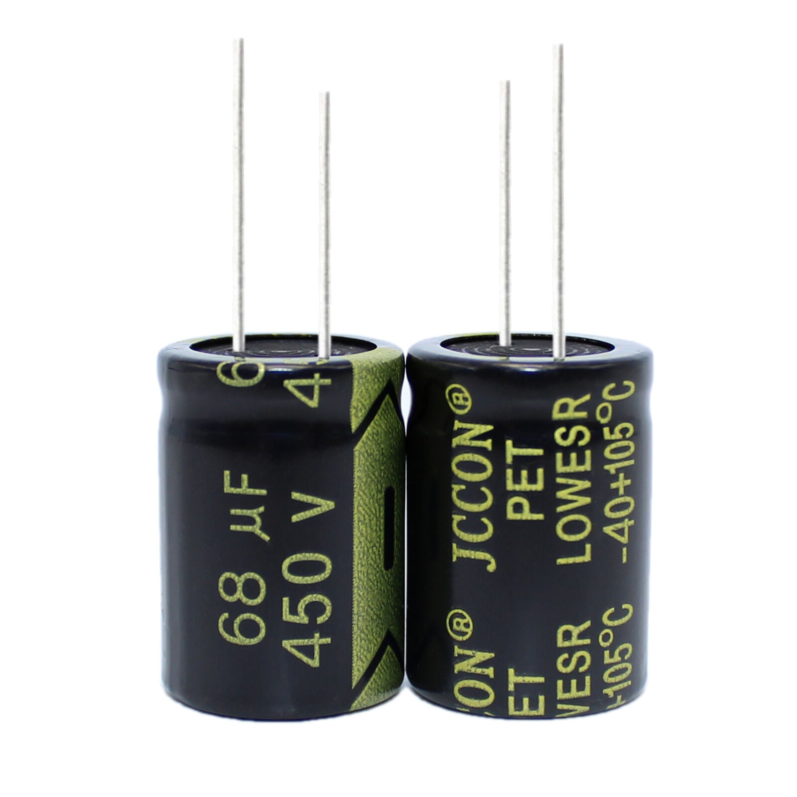 5pcs 450v68uf Aluminum electrolytic capacitor Power adapter inverter 18x22mm