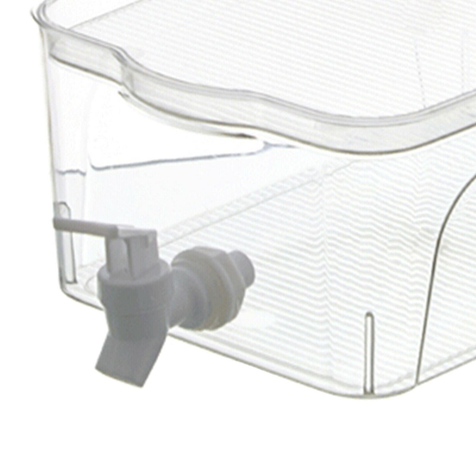 Water jug container plastic bottle beverage dispenser transparent