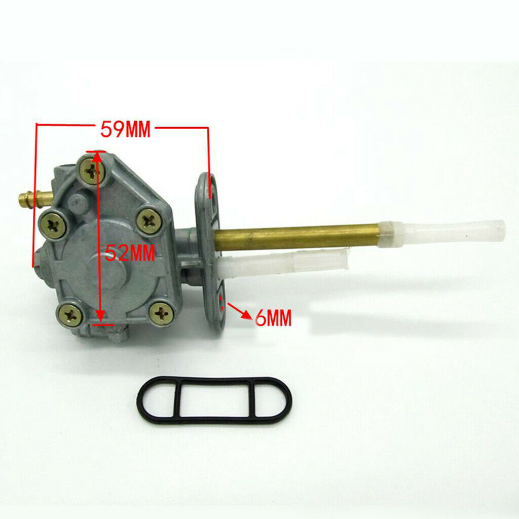 Aluminum Gas Oil Fuel Petcock Valve Switch Pump Assembly for for Suzuki   400