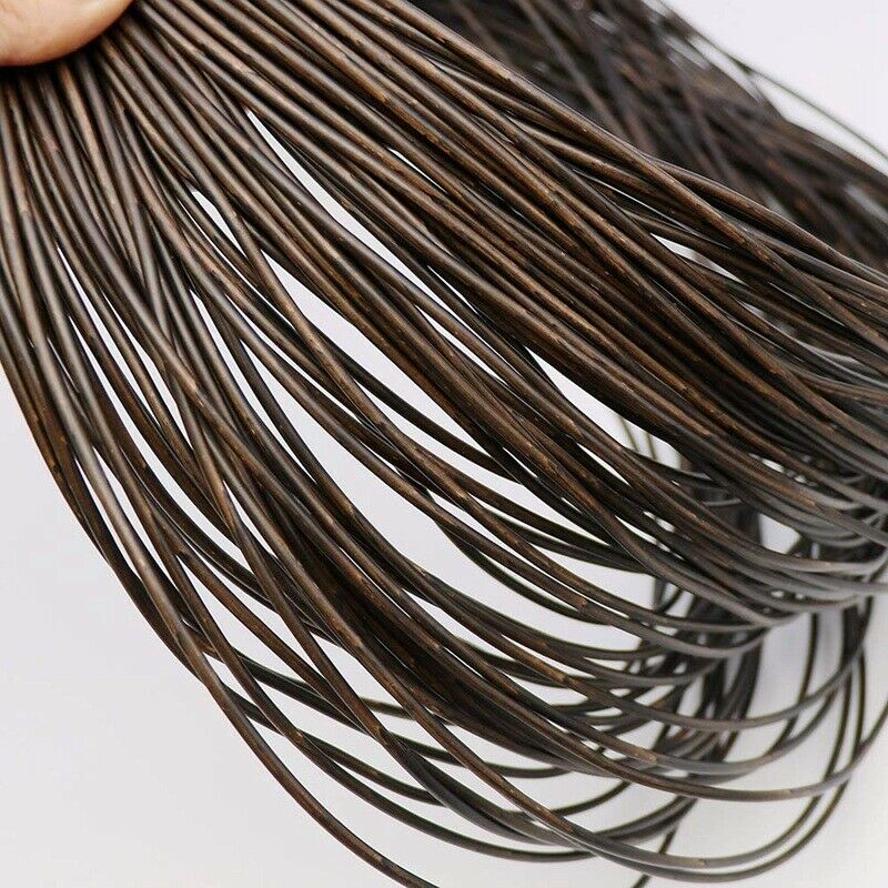 500G Round Furniture 3mm PE Rattan Plastic Synthetic Rattan Weaving Material, C6