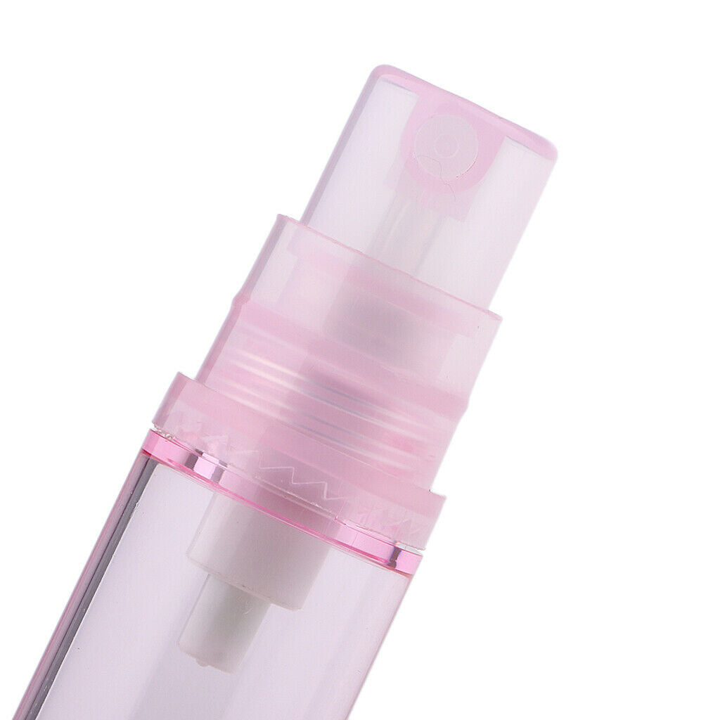 Clear Empty Spray Bottle Refillable Fine Mist - Pink, 10ml