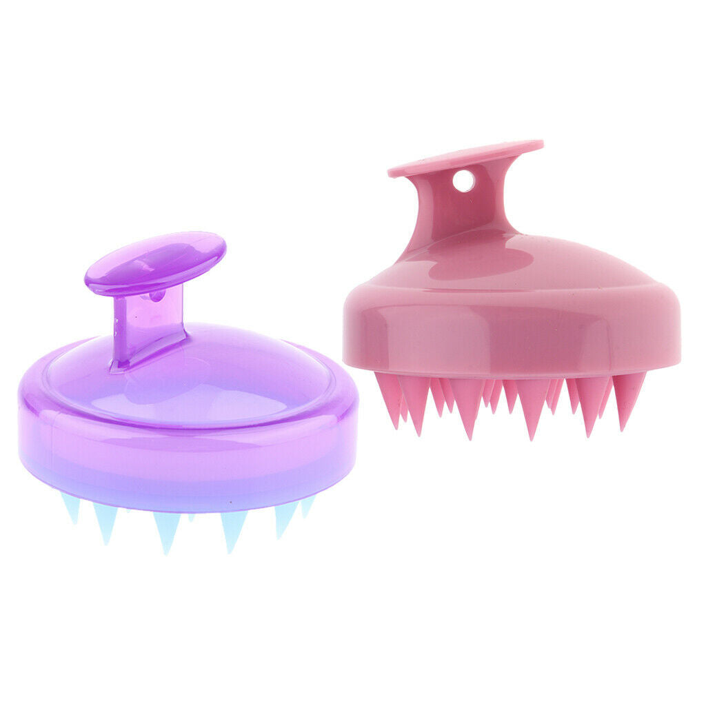 2Pcs Soft Hair Scalp Massagers Scalp Care for Kids Promote Hair Growth