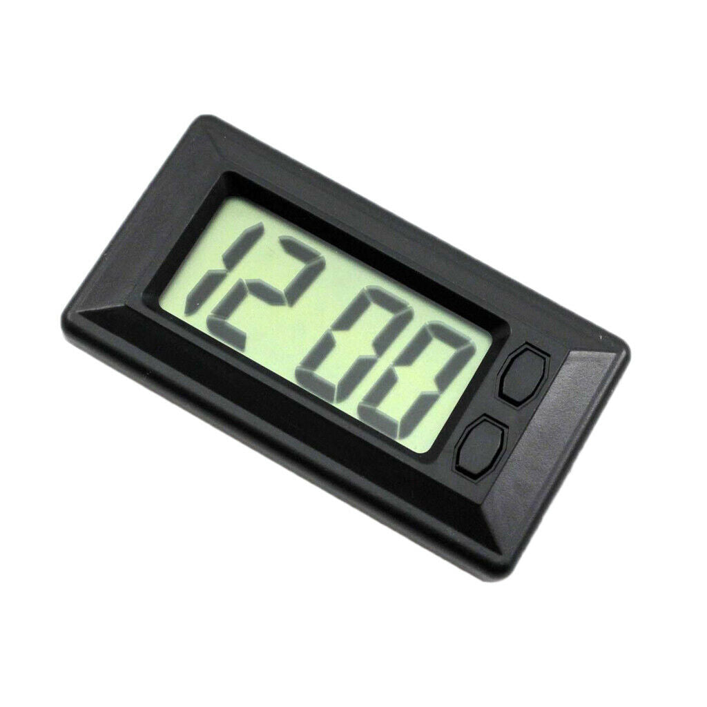 Universal Car Vehicle Dashboard LCD Digital Display Clock