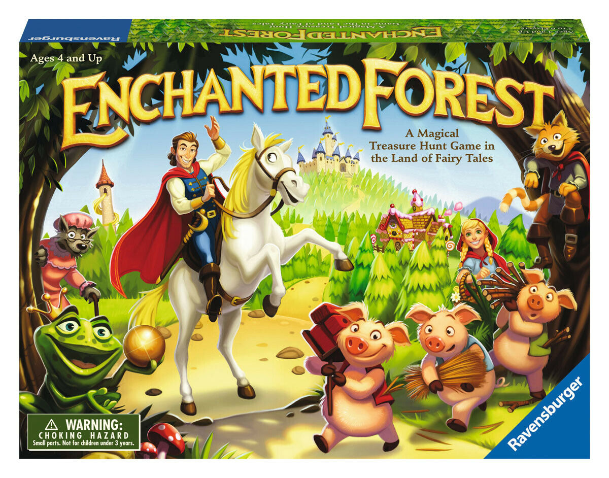 22292 Ravensburger Enchanted Forest Hunt Board Game Children Kids Age 4yrs+