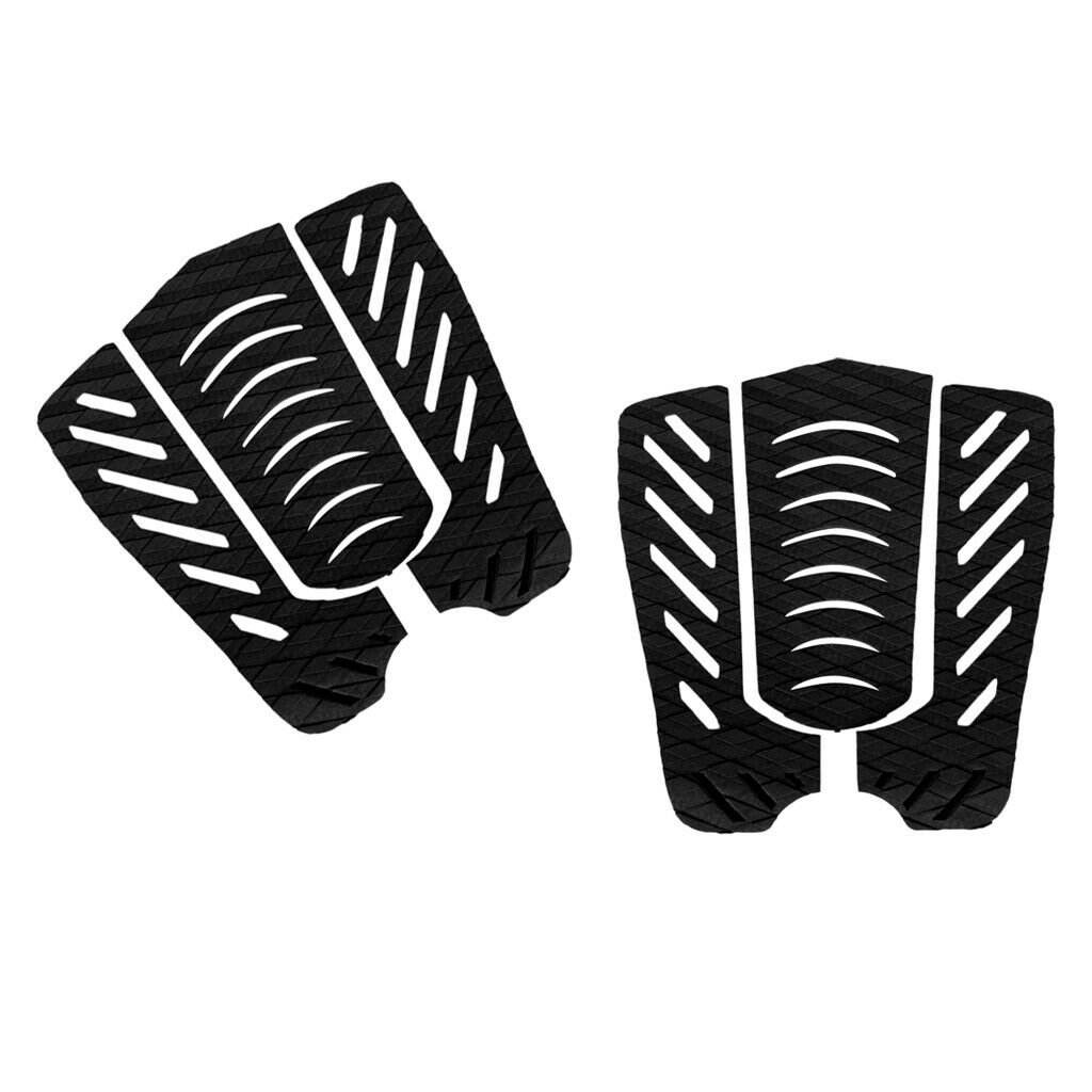 6Pcs Surfboard Traction Tail Pads Surfing Deck Grip Water Sports Accessories