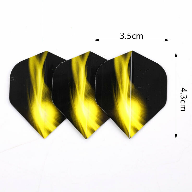 15Pcs Darts Flight Professional Dart Flight Aurora Color Tail Dart Access.l8
