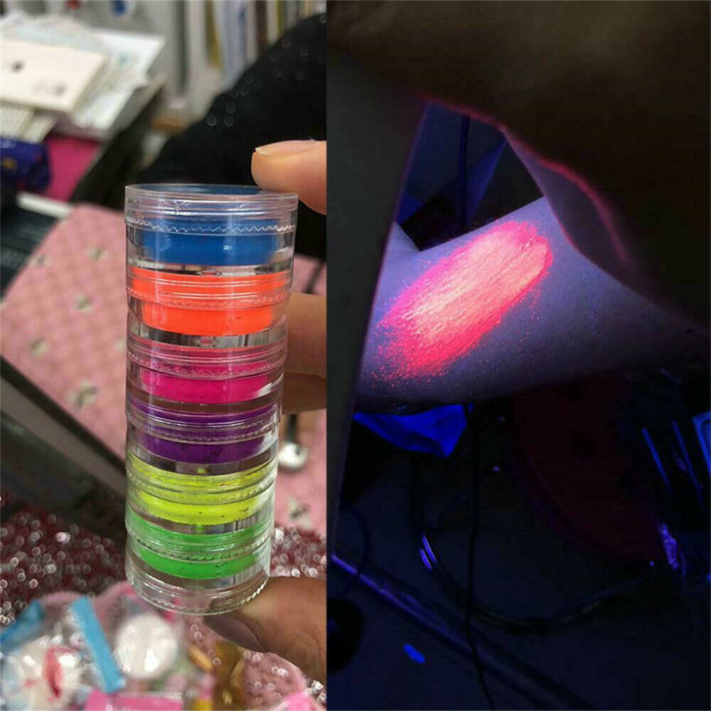 Shimmer Waterproof Matte Eyeshadow Eyeshadow Pigment Nail Powder Neon Powder New