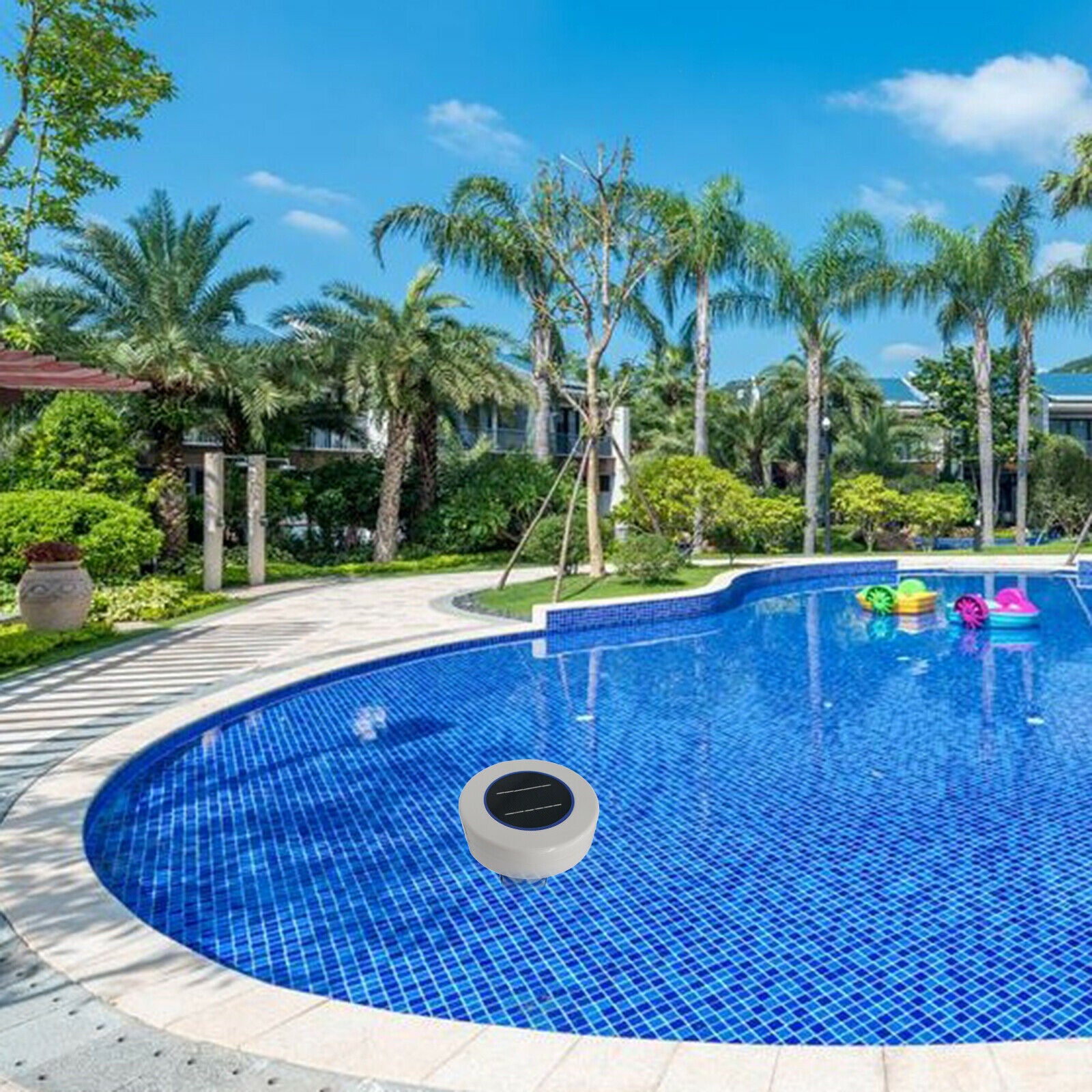Swimming Pool Solar Pool Ionizer Swim Kills Algae in Pool Keeps Pool Cleaner