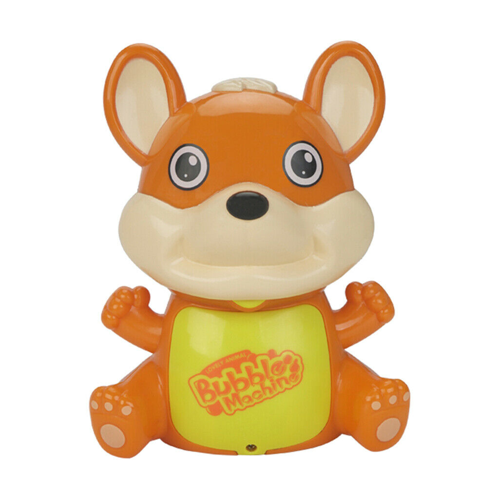 Cartoon Cute Kids Bubble Machine Animal Electric Bubble Maker Children Toys