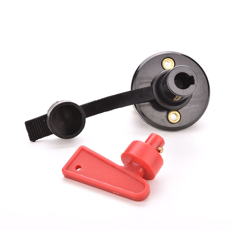 Head Battery Isolator Cut Off Power Kill Switch 12v+Key+Waterproof Cover RATP Tt