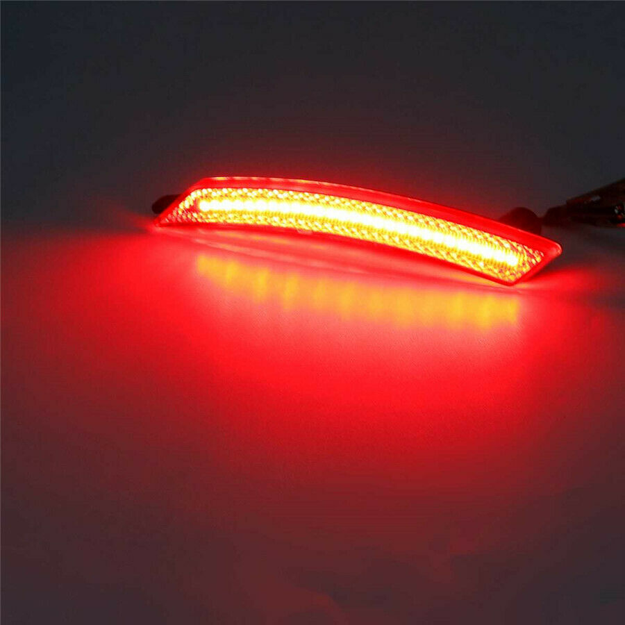 2x Rear Fender Red LED Side Marker Light For MINI Cooper R55 R56 R57 R58 R60 R61