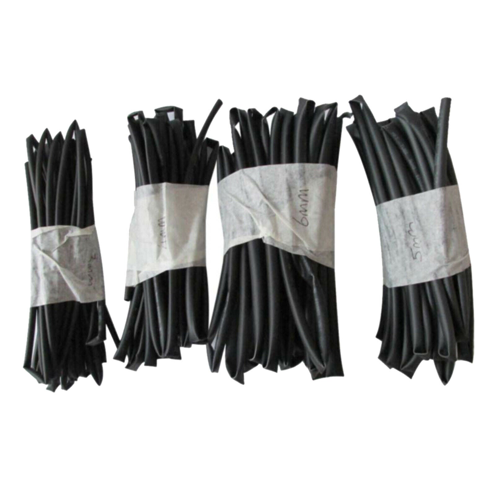 Polyolefin heat shrink tubing wire wrapping kit wire tape width wire ends
