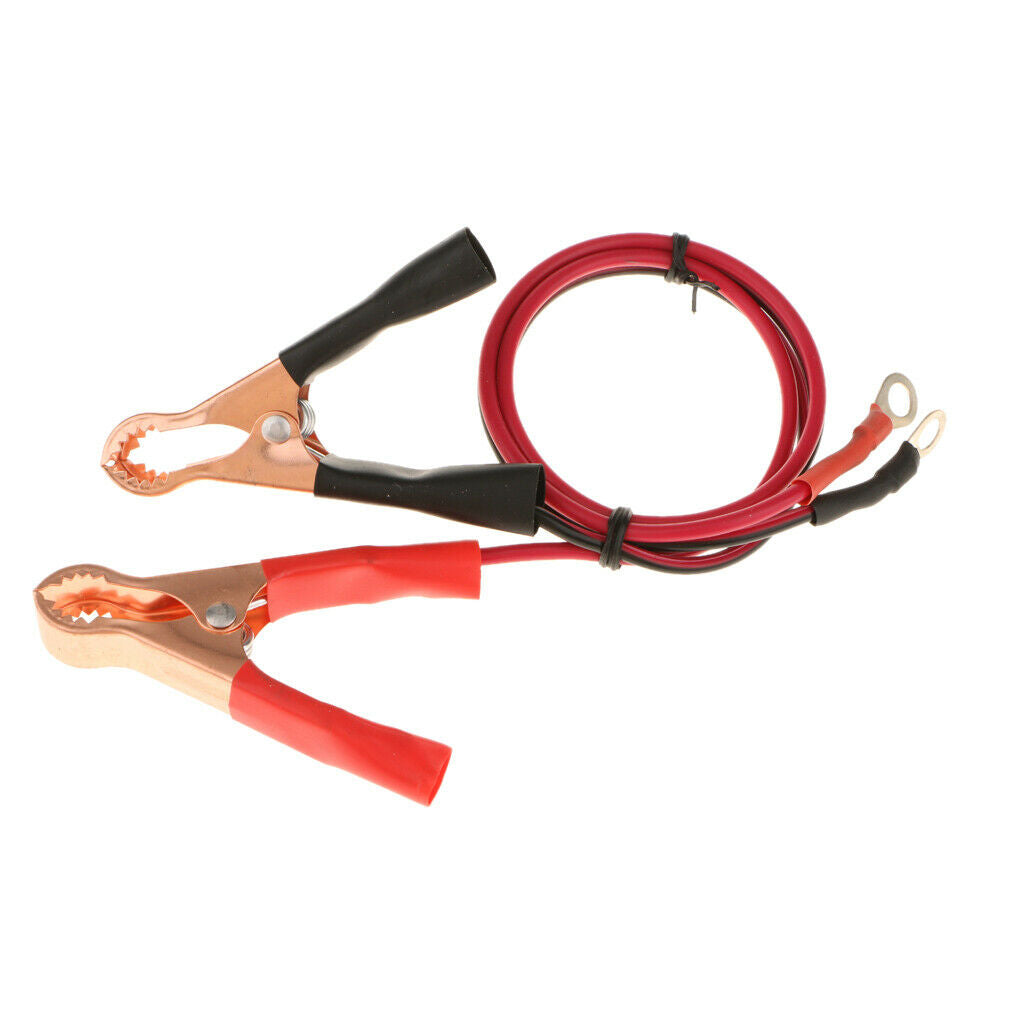 50A Battery Clips Alligator Clamp Cable Kit Set for High Power Inverter New