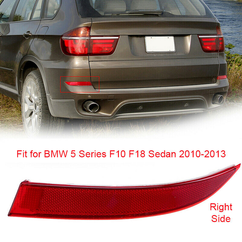 Rear Bumper Marker Light Reflective Reflector 63147203238 For BMW F10 2010-2013