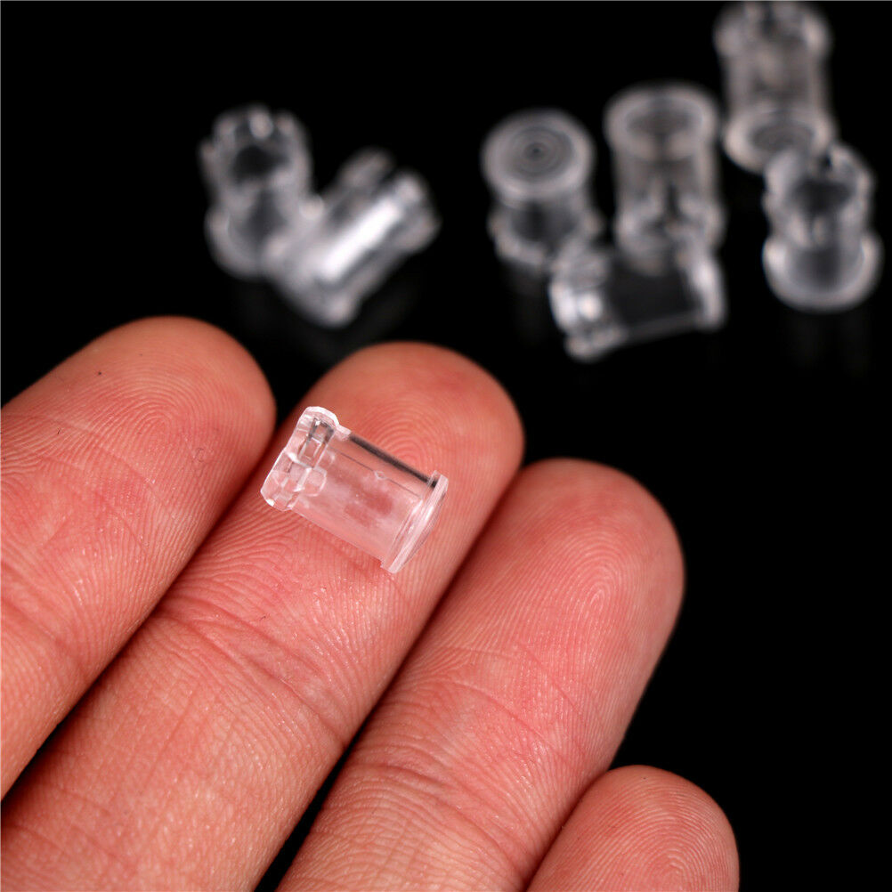 10PCS 5mm LED Light Emitting Diode Lampshade Protector Clea.l8