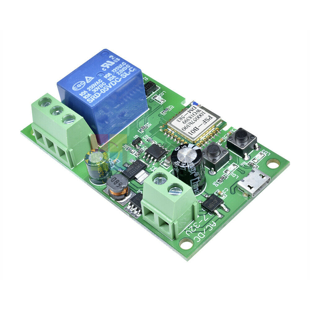 DC 5V-12V Sonoff WiFi Wireless Smart Switch Relay Module Smart Home Phone APP