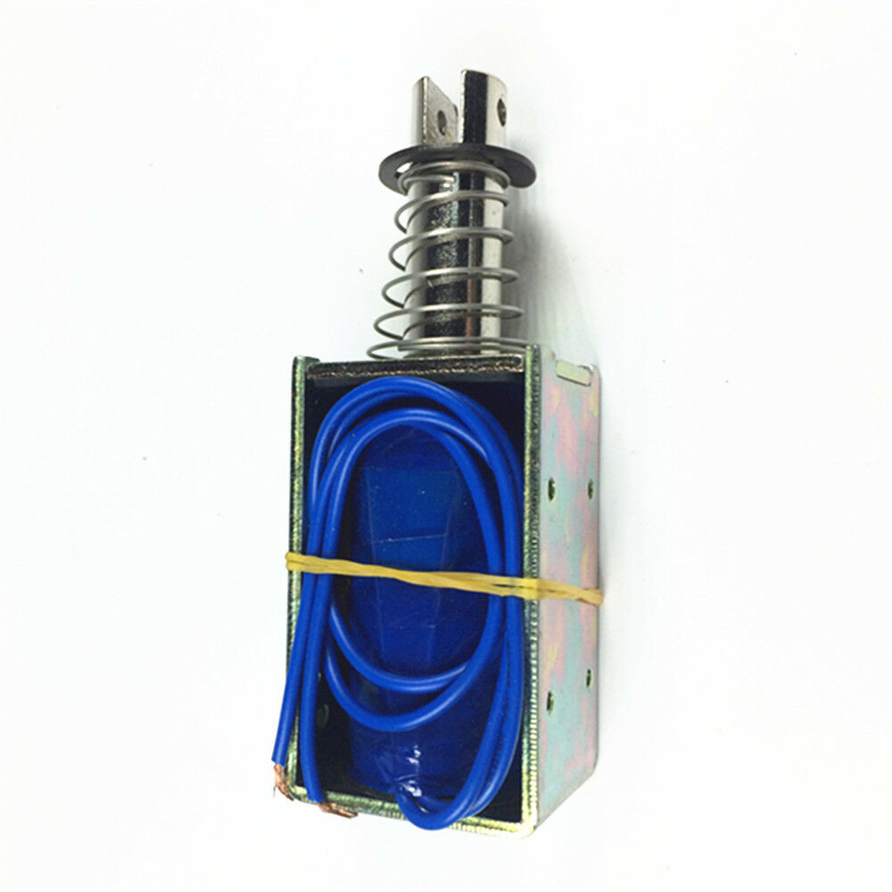 24V Pull Hold/Release 10mm Stroke 7.4Kg Force Electromagnet Solenoid Actuator