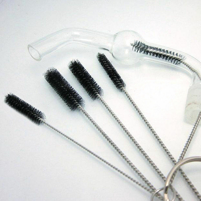 5pcs Round Pipe Tube Cylinder Bores Cleaning Wire Brush Set Stainless Stee.l8
