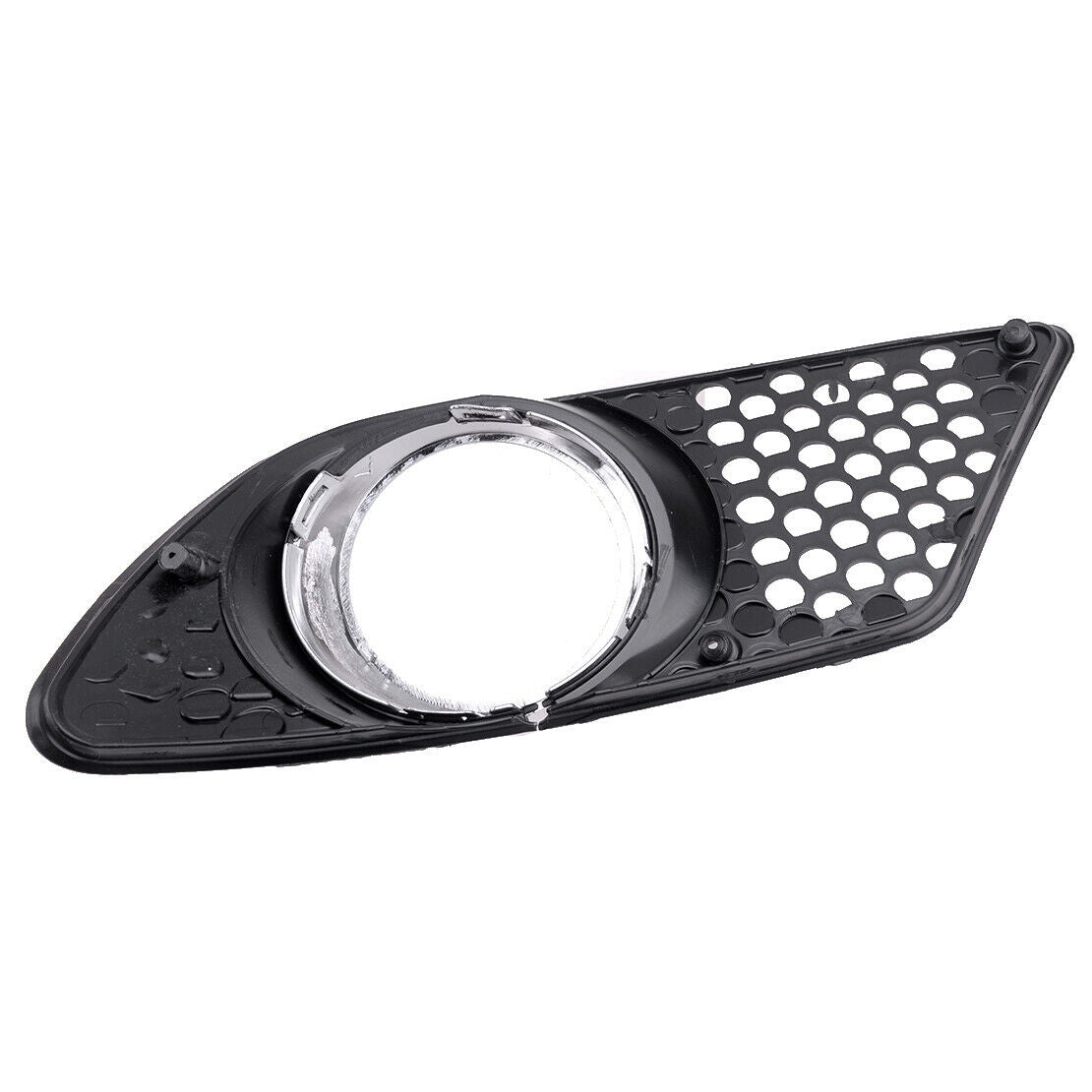1Pair Front Bumper Fog Light Grill Fit For Mercedes Benz C W204 2008-2010 ABS