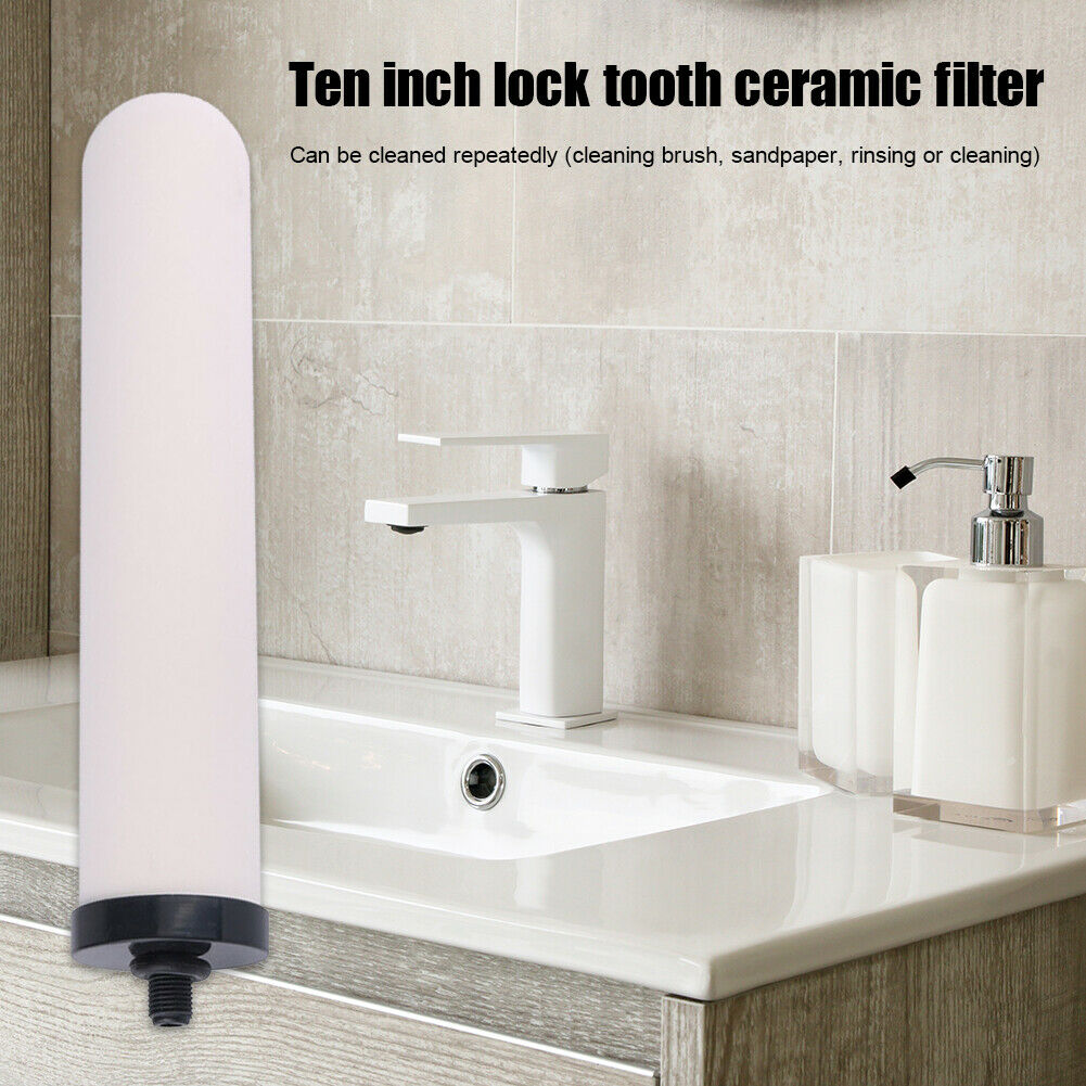 10 inch Faucet Water Purifier Parts Activated Carbon Water Filter Candle @