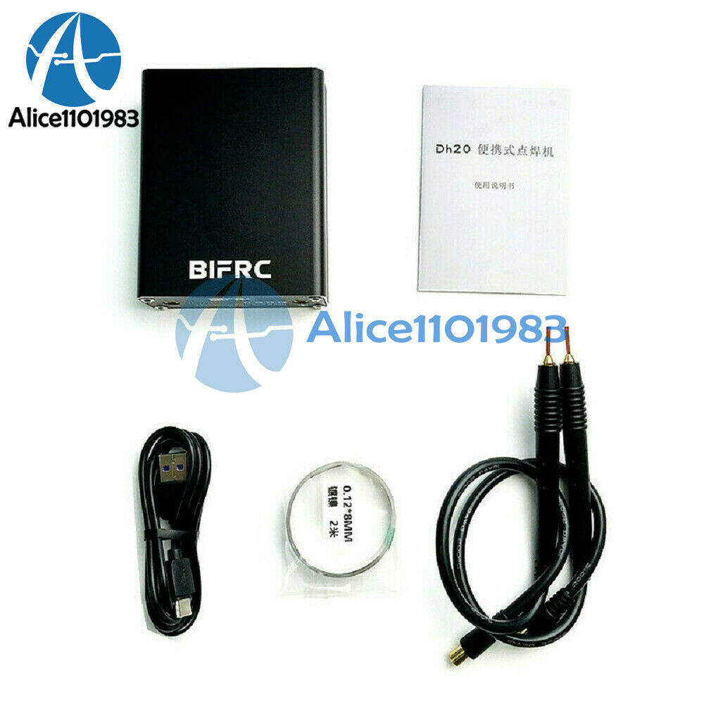 Portable Spot Welder Mini Spot Welding Machine W/ Welding Pen Nickel Plate