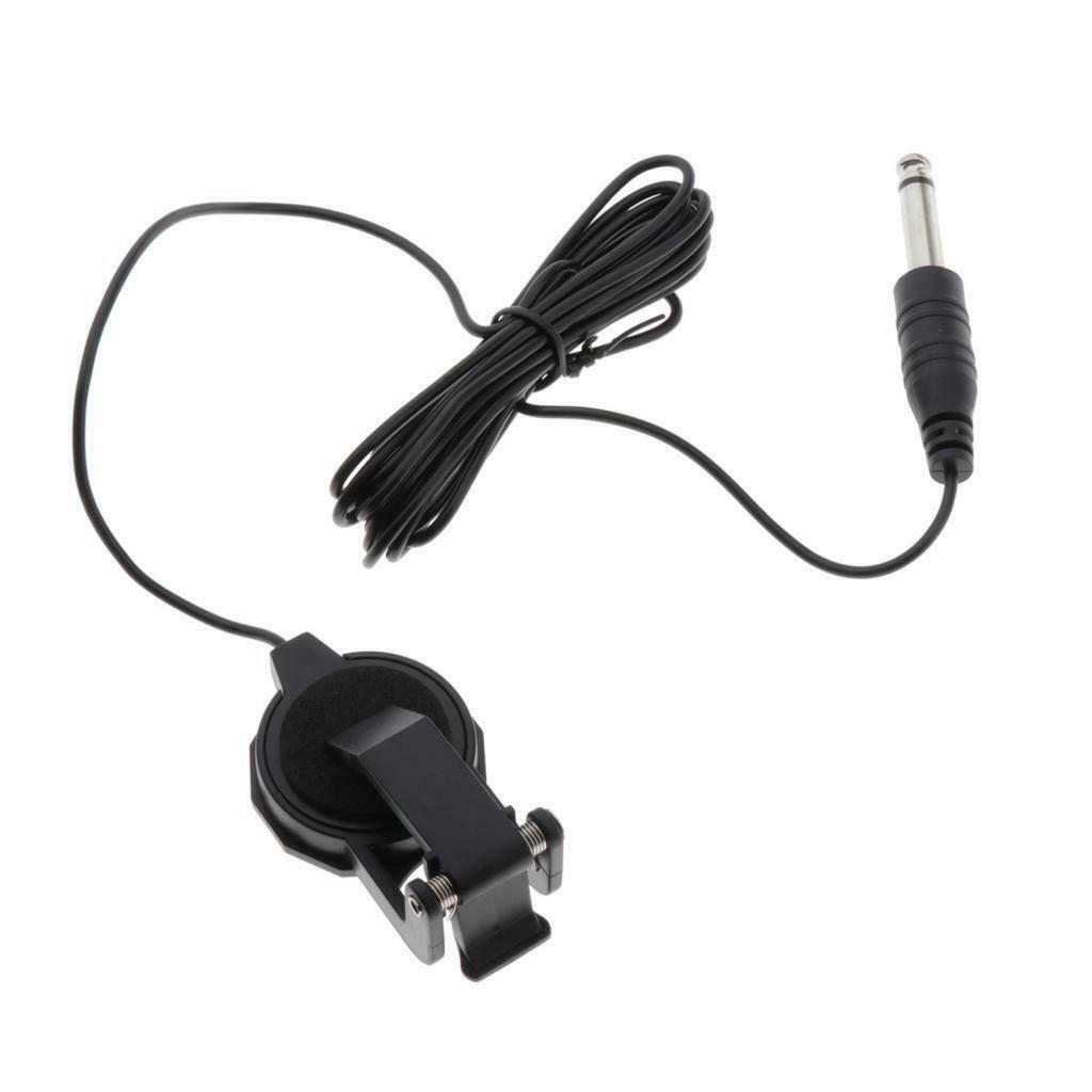 Electric Acoustic Guitar Violin Ukulele Pickup Transducer Stick with Clip