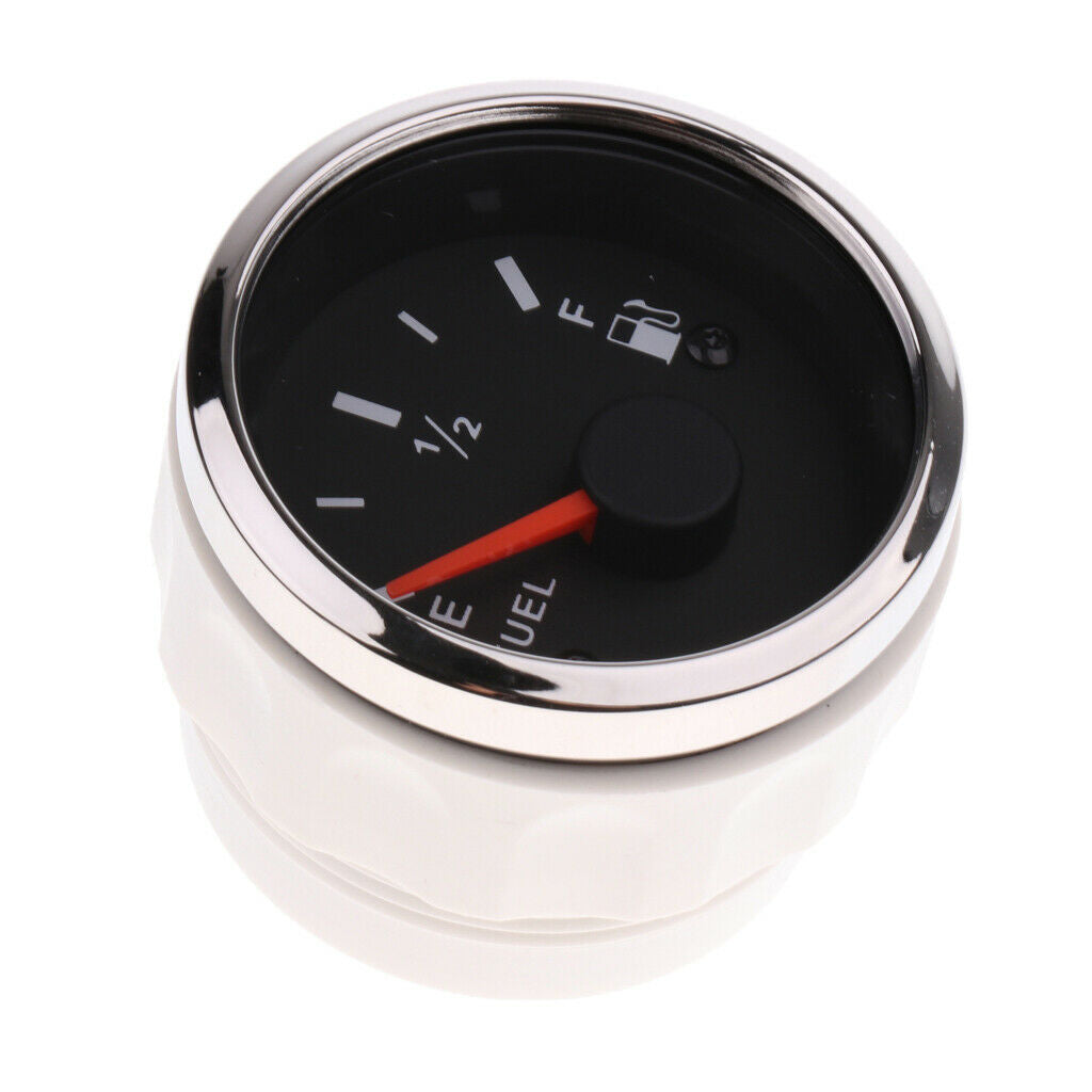 Car 2" 52mm Fuel Level Gauge Meter E-1/2-F Pointer New