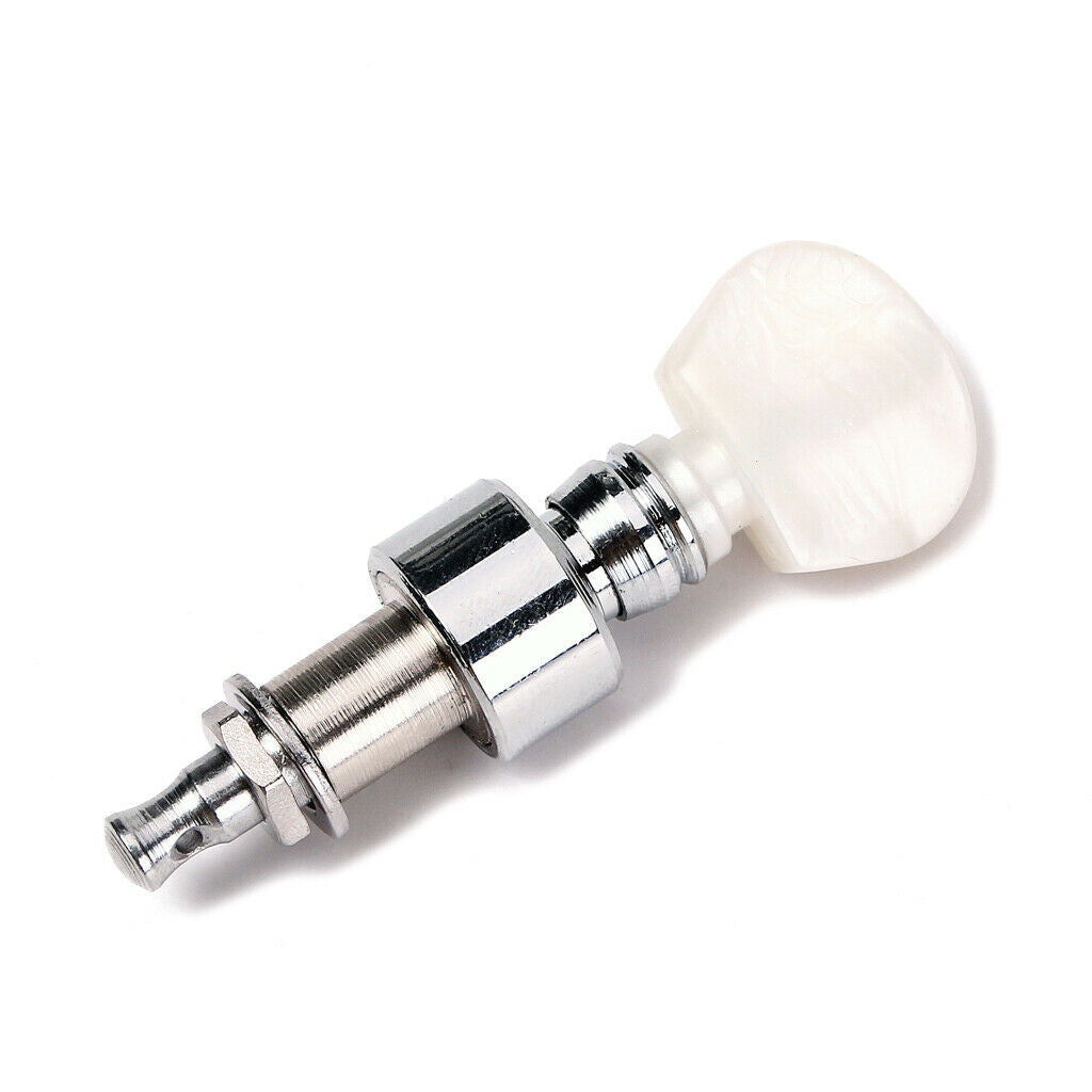 5 String Banjo Tuning Peg Tuners Chrome Beaded Knob for Banjo Accs