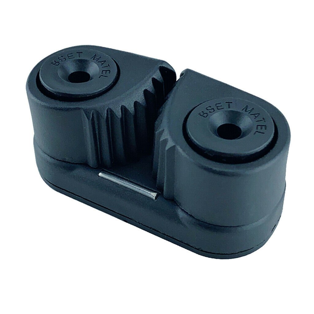 Cam Cleat Wre Fairlead Sailing Kayak Hardware for 3-12mm Dia. Rope Black