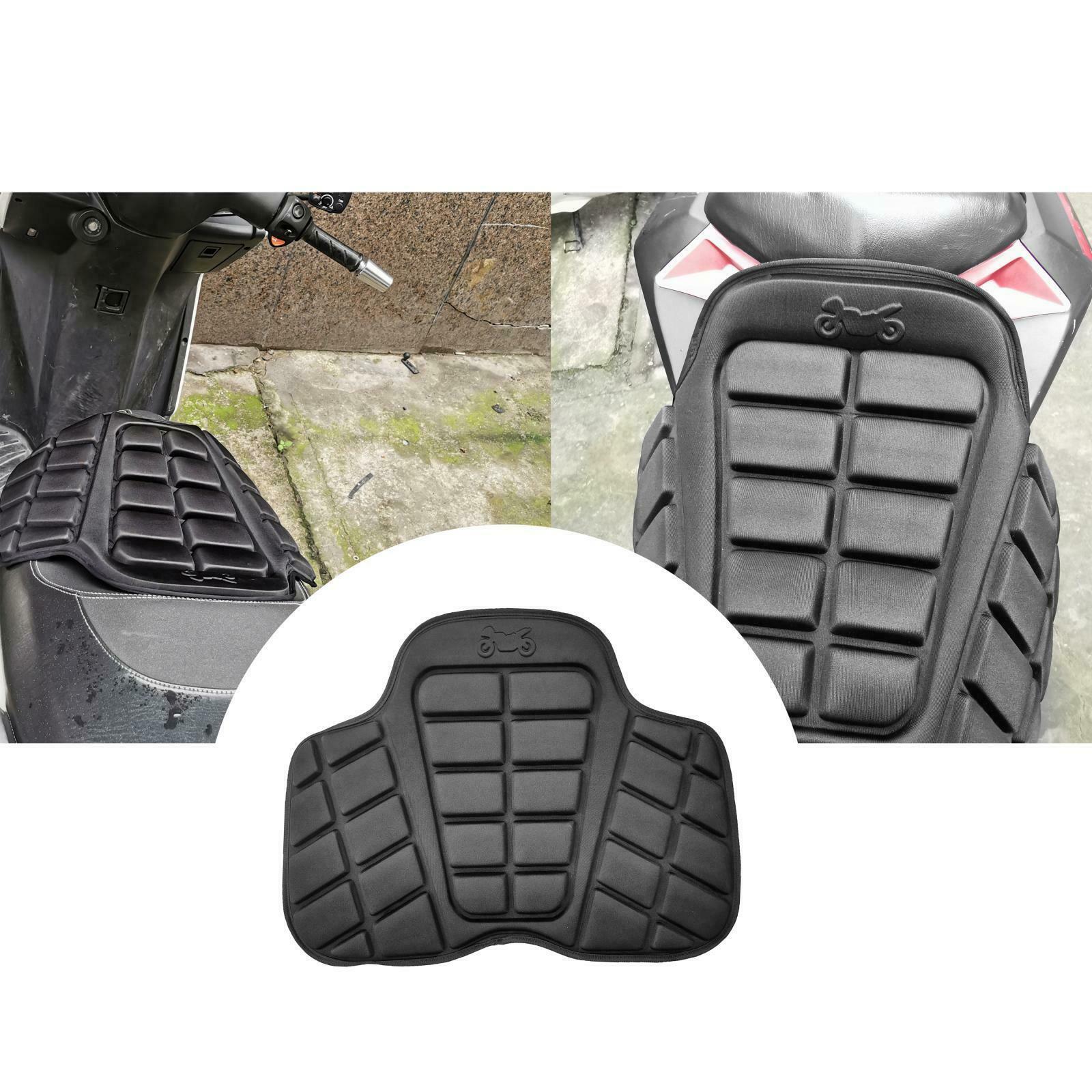 Motorcycle Breathable Seat Cushion Ride Cooling Down Seat Pad Anti-skid