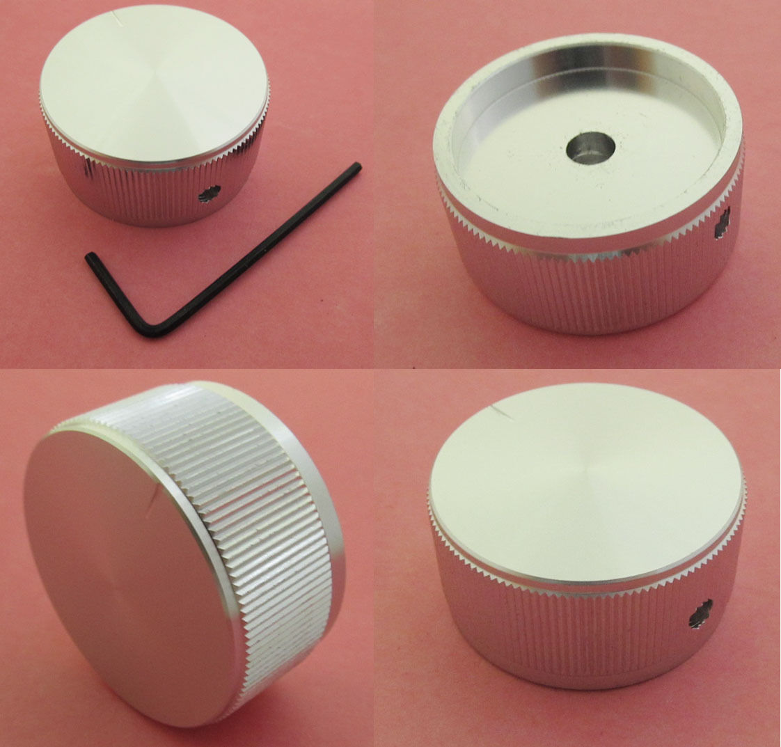 1pc High Quality Aluminum Audio Rotary pots Knob 40x20mm 40mm