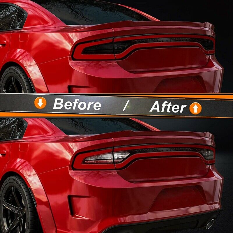 Car Smoke Tail Light Tint Kit for Dodge Charger 2015-2020 Q4O7