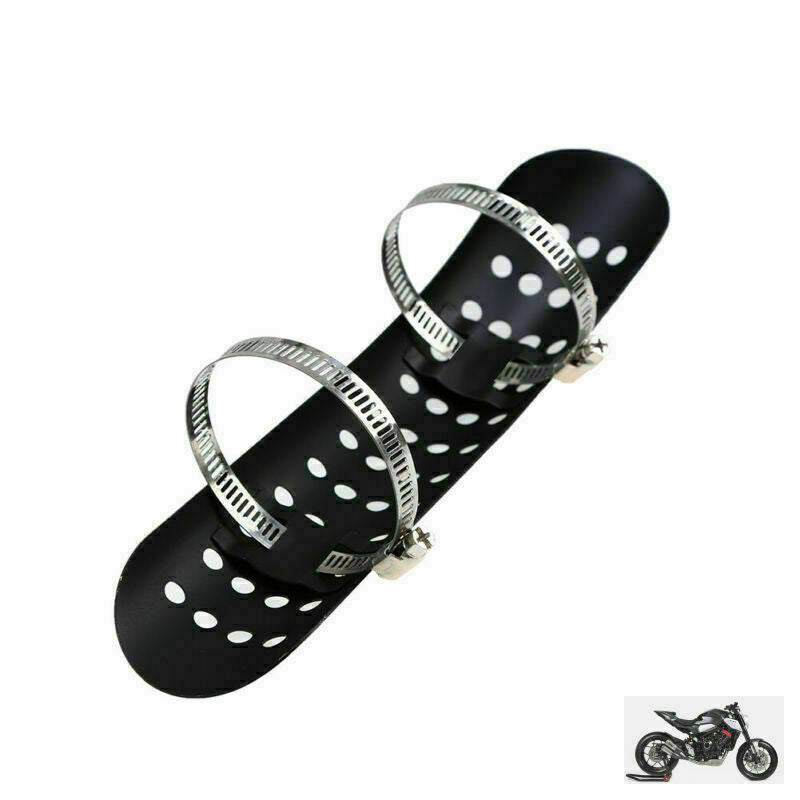 Exhaust Heat Shield with Adjustable Mounting Clamp Fit For Yamaha Motorcycle