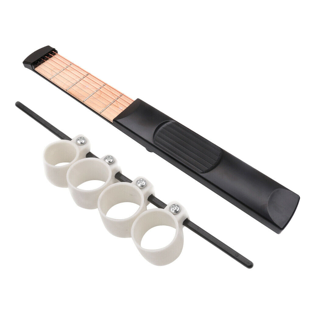 1Set Acrylic Pocket Guitar Fingering Practice Tool Span Trainer for Beginner