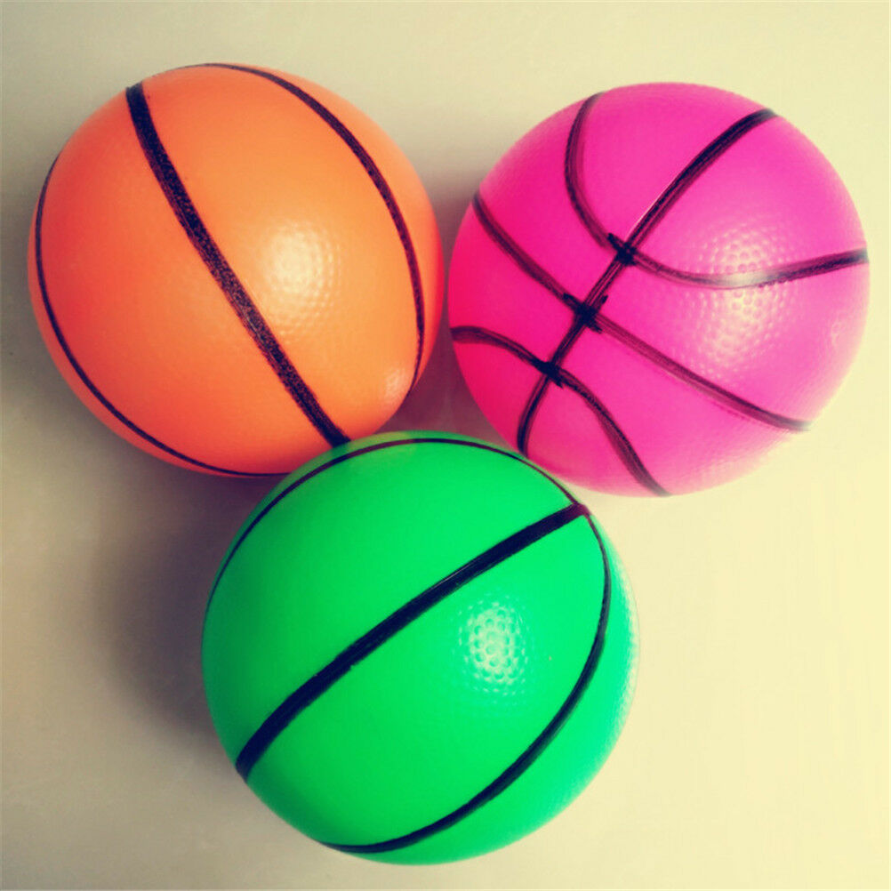 Soft Rubber Small Soccer Basketball Children Kids Sport Outdoor Ball Gift.l8