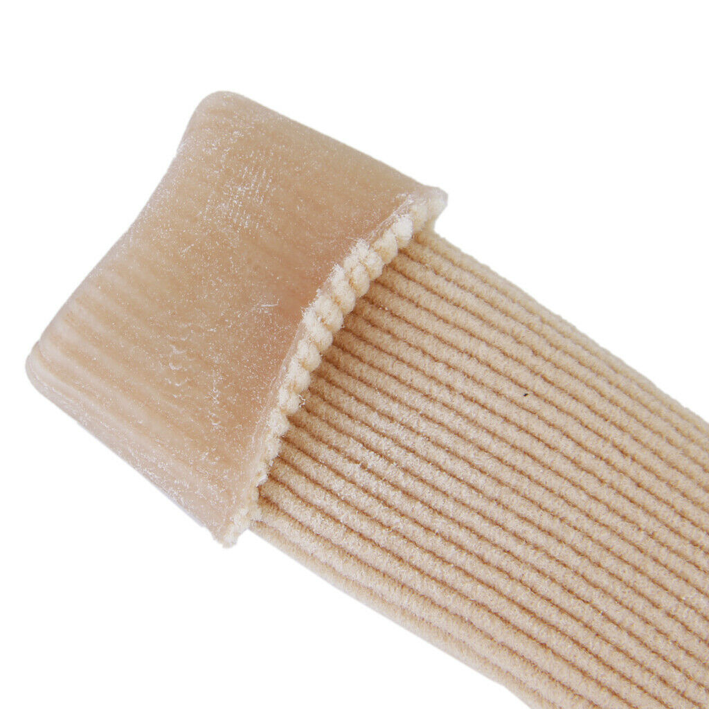 Pack of 2 Gel Open Toe Tubes Sleeves for Corns Blisters Hammertoes Callus