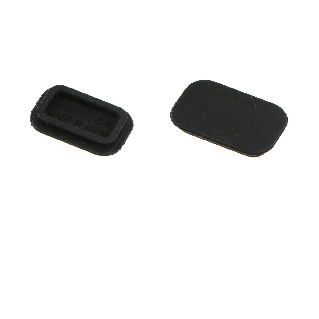 2XBottom Rubber Dust Door Lid   Cover Repair for Canon 5D2 40D 50D 7D 5DII