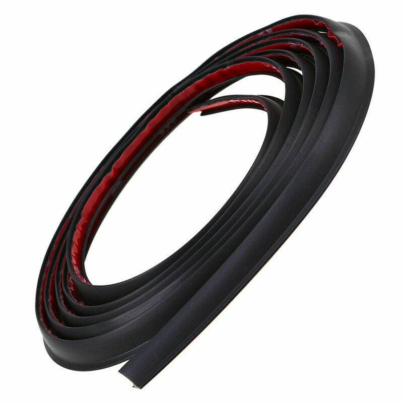 Car Door Moulding Rubber Scratch Protector Strip Edge Guard Trim Black DIY 1.7M