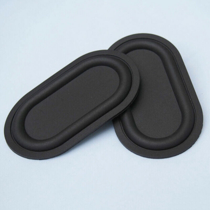 2pcs 77x46mm bass speaker passive radiator auxiliary bass rubber vibration   XC