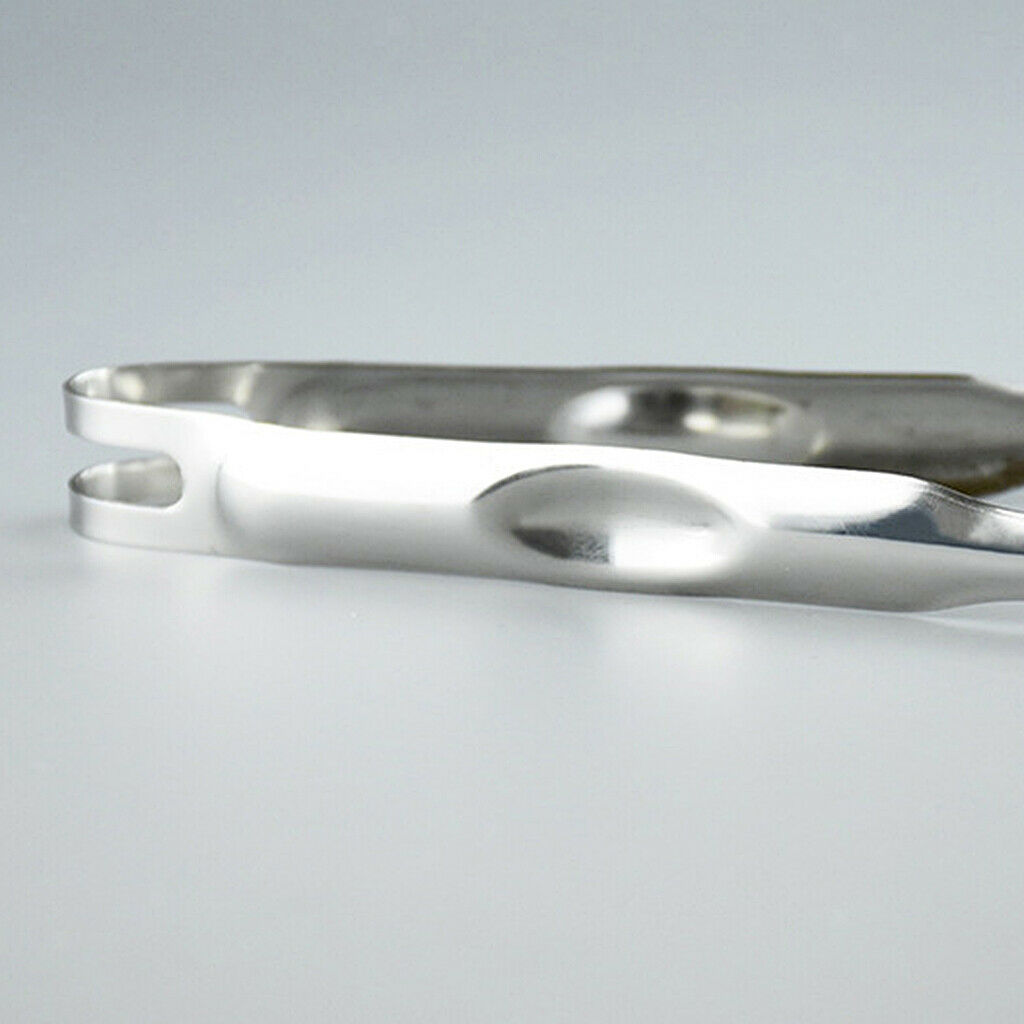 7â€ Stainless Steel Salad Ice Cake Bread Tongs Kitchen Food Buffet Clip Clamp