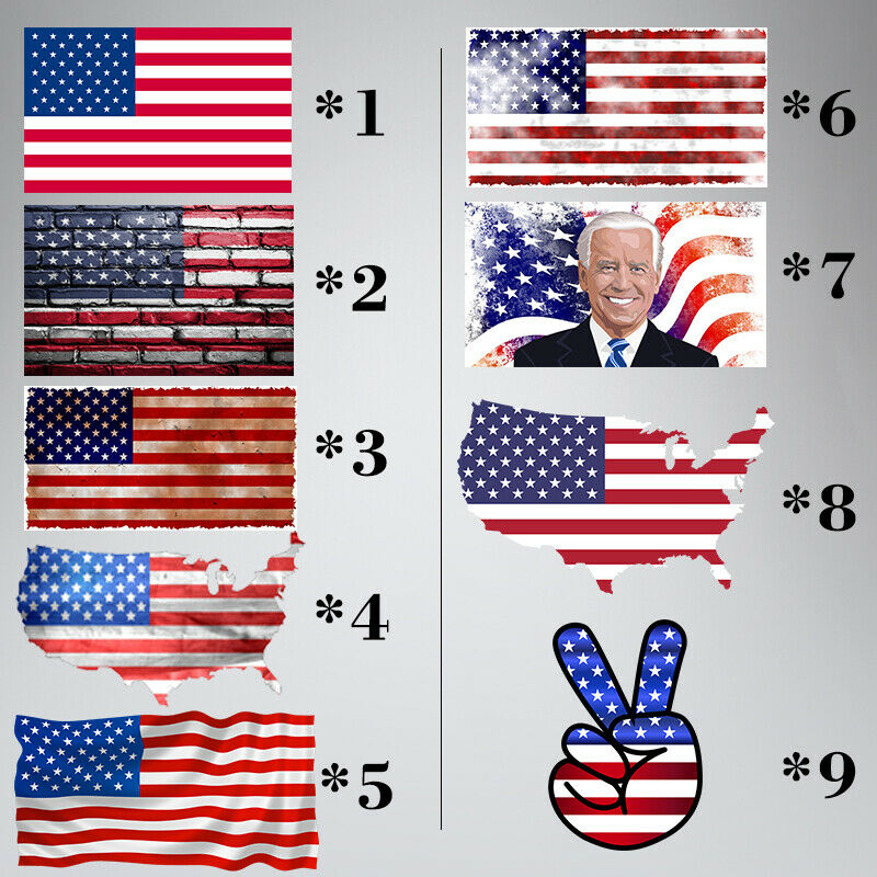 6pcs/set Personalised Flag DIY Text Color Name Stickers Bike Cycle Helmet Decals