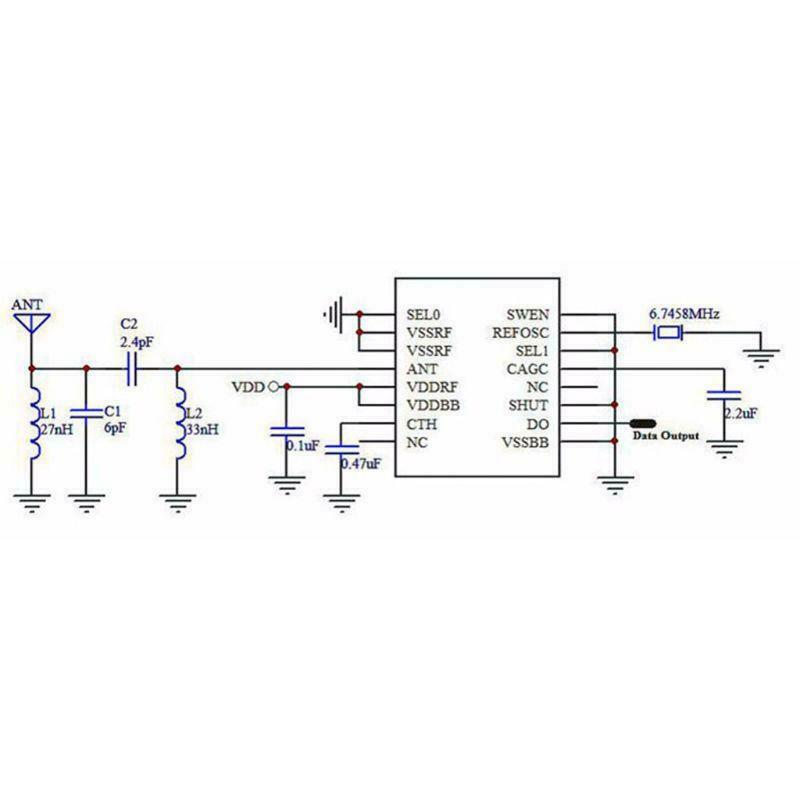 1 Set 433Mhz Superheterodyne RF Receiver Transmitter Module Kit With 2 Antennas