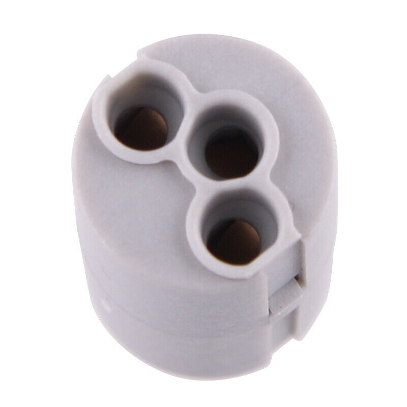 10x 3 Pin Waterproof IP68 Junction Box Connector Electric Cable Wire Plug New